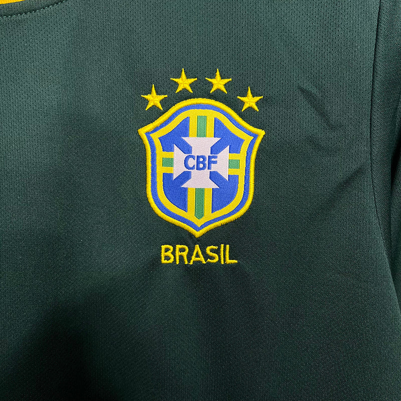 Jersey Brazil Goalkeeper Retro 1997/98 Green
