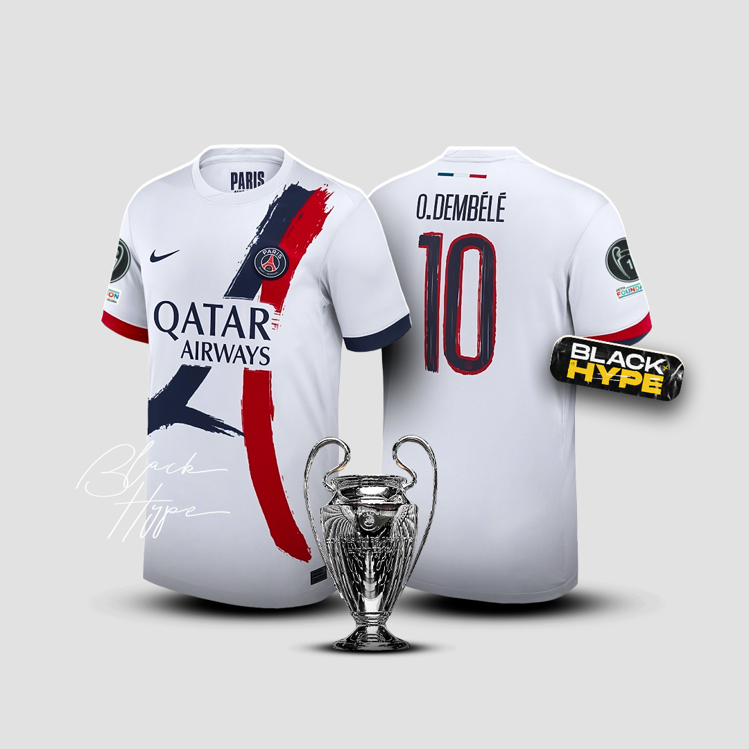 Trikot Dembélé PSG 24/25 Auswärts - Champions League