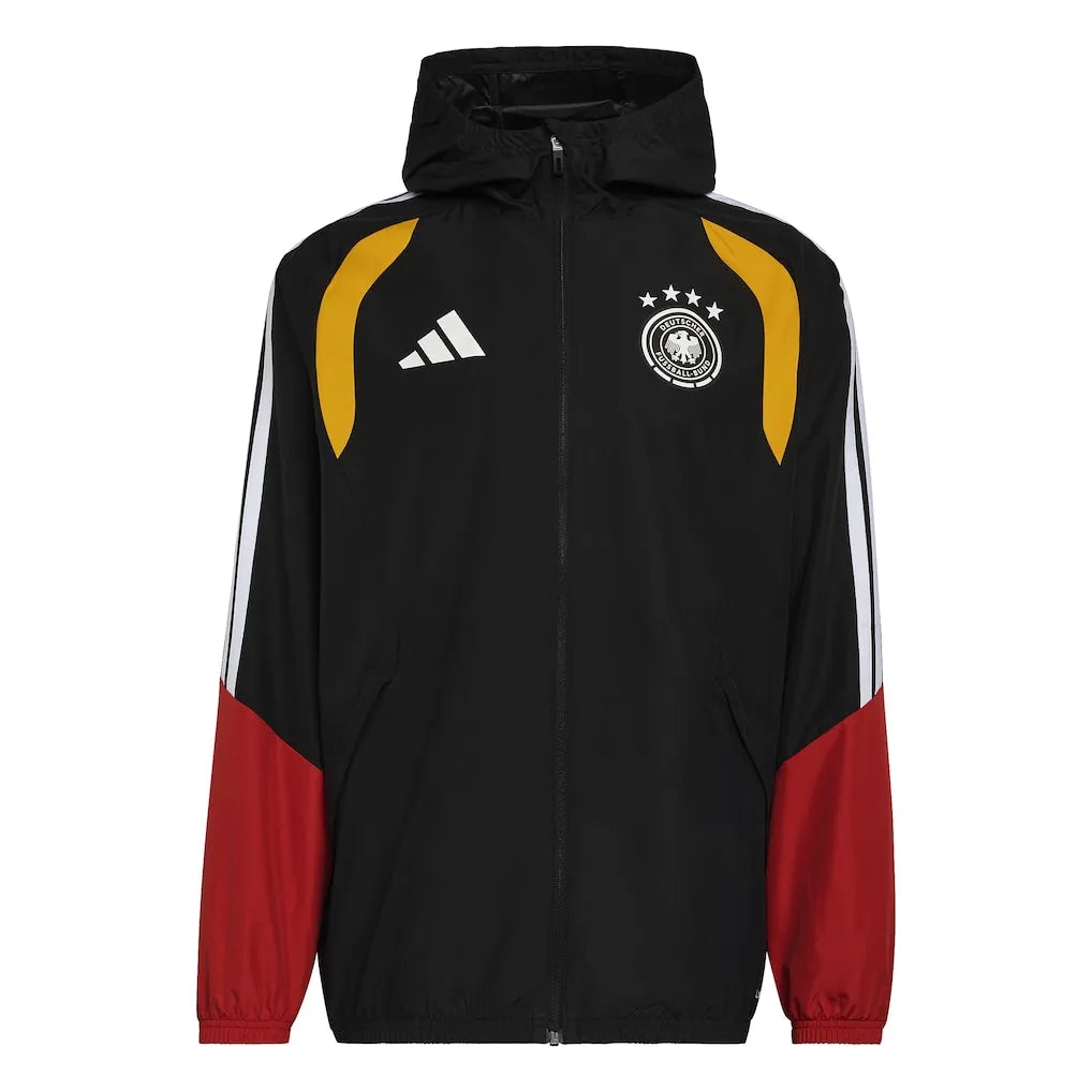 Jacke Alemanha All Weather Black WorldCup 