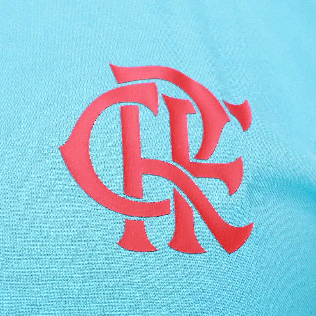 Jersey Flamengo Regata Treino 25/26 Azul e Vermelho
