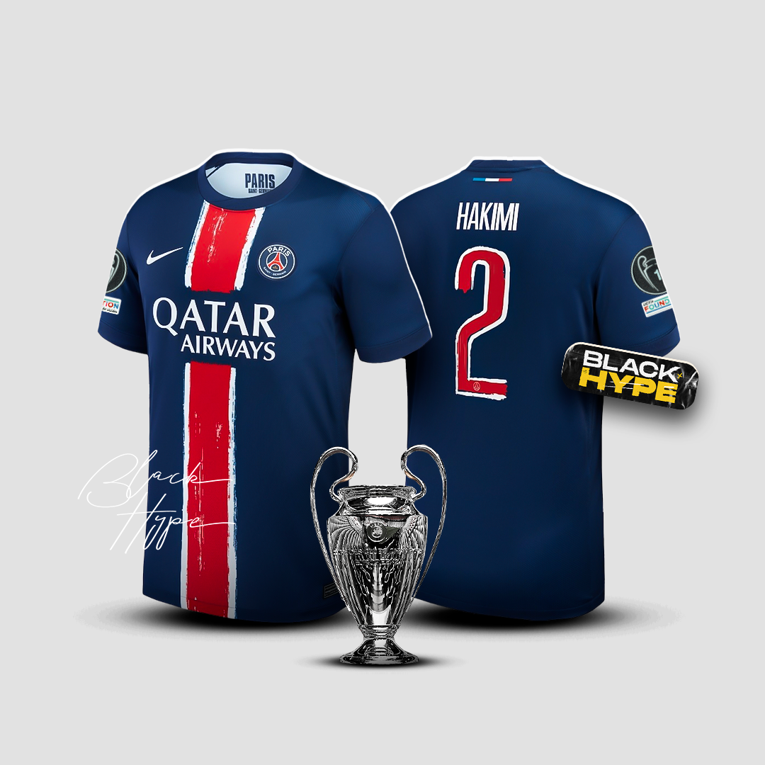 Trikot Hakimi PSG 24/25 Home - Champions League 