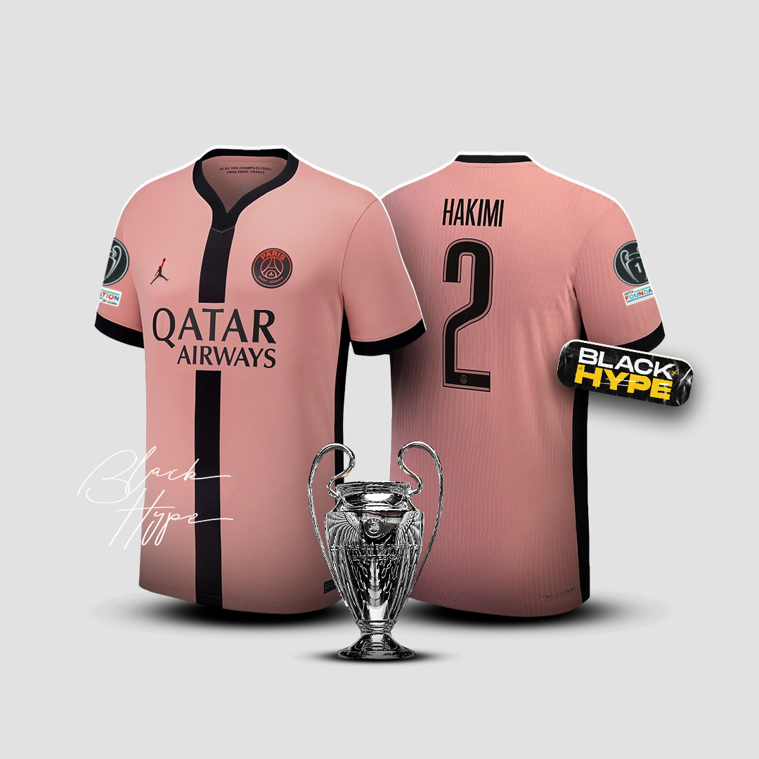 Trikot Hakimi PSG 24/25 Dritter – Champions League 