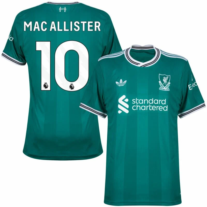 Jersey Liverpool 25/26 Drittes Trikot #10 Mac Allister 