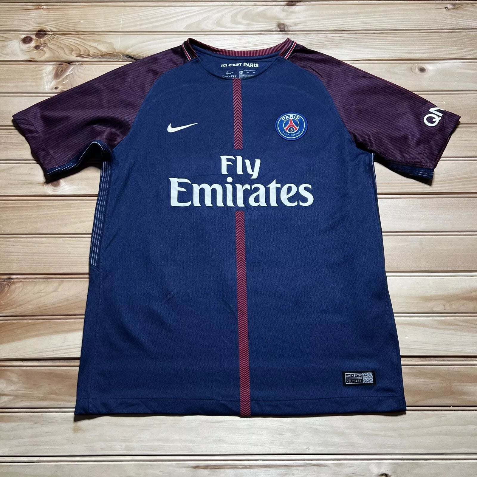 Jersey Neymar Jr Psg 17-18 Legend