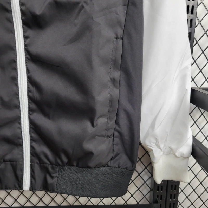 Windbreaker Adidas 24/25 - Branco e Preto
