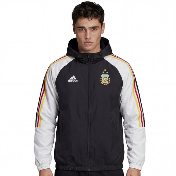 Windbreaker Argentina 24/25 - Preto e Branco